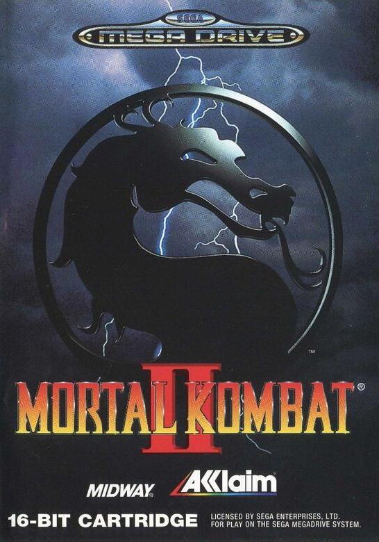 Game | Sega Mega Drive | Mortal Kombat II (Platinum)