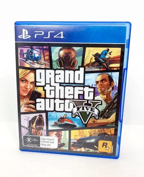 Game | Sony PlayStation PS4 | Grand Theft Auto V Physical Video Games Game Sony