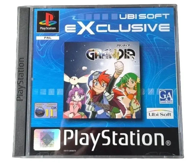 Game | Sony PlayStation PS1 | Grandia (Exclusive) Physical Video Games Game Sony