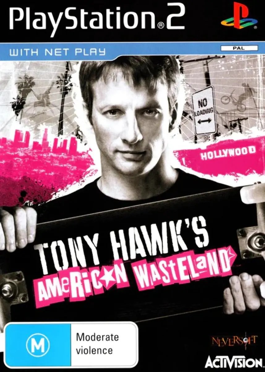 Game | Sony PlayStation PS2 | Tony Hawk American Wasteland Physical Video Games Game Sony
