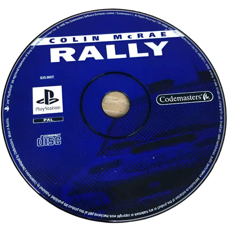 Game | Sony PlayStation PS1 | Colin McRae Rally Physical Video Games Game Sony