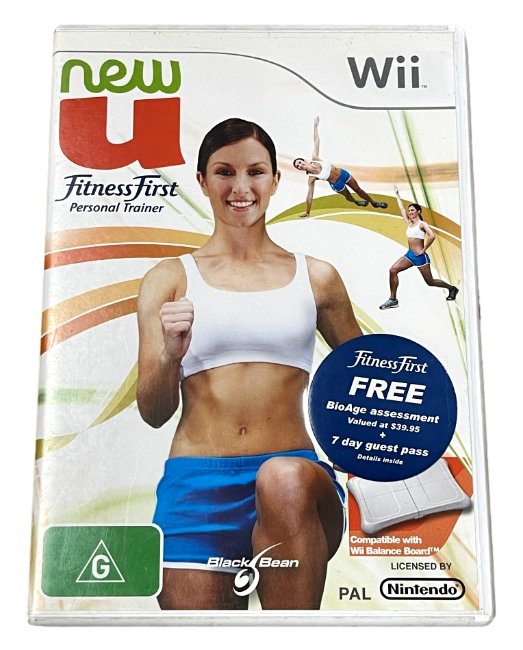 Game | Nintendo Wii | NewU Fitness First Personal Trainer Physical Video Games Game Nintendo