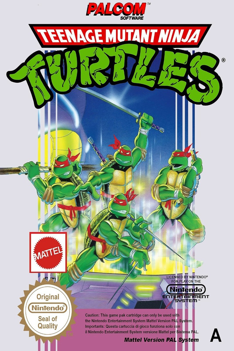 Game | Nintendo NES | Teenage Mutant Ninja Turtles