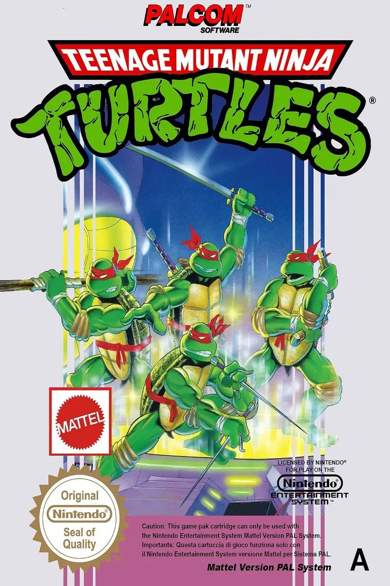 Game | Nintendo NES | Teenage Mutant Ninja Turtles Physical Video Games Game Nintendo