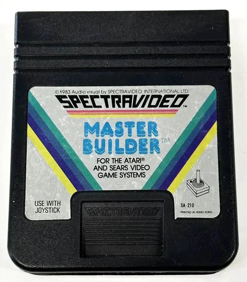 Game | Atari 2600 | Master Builder Spectravideo Physical Video Games Game Atari