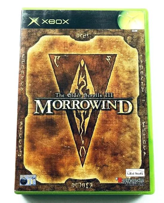 Game | Xbox | Elder Scrolls III Morrowind Physical Video Games Game Microsoft