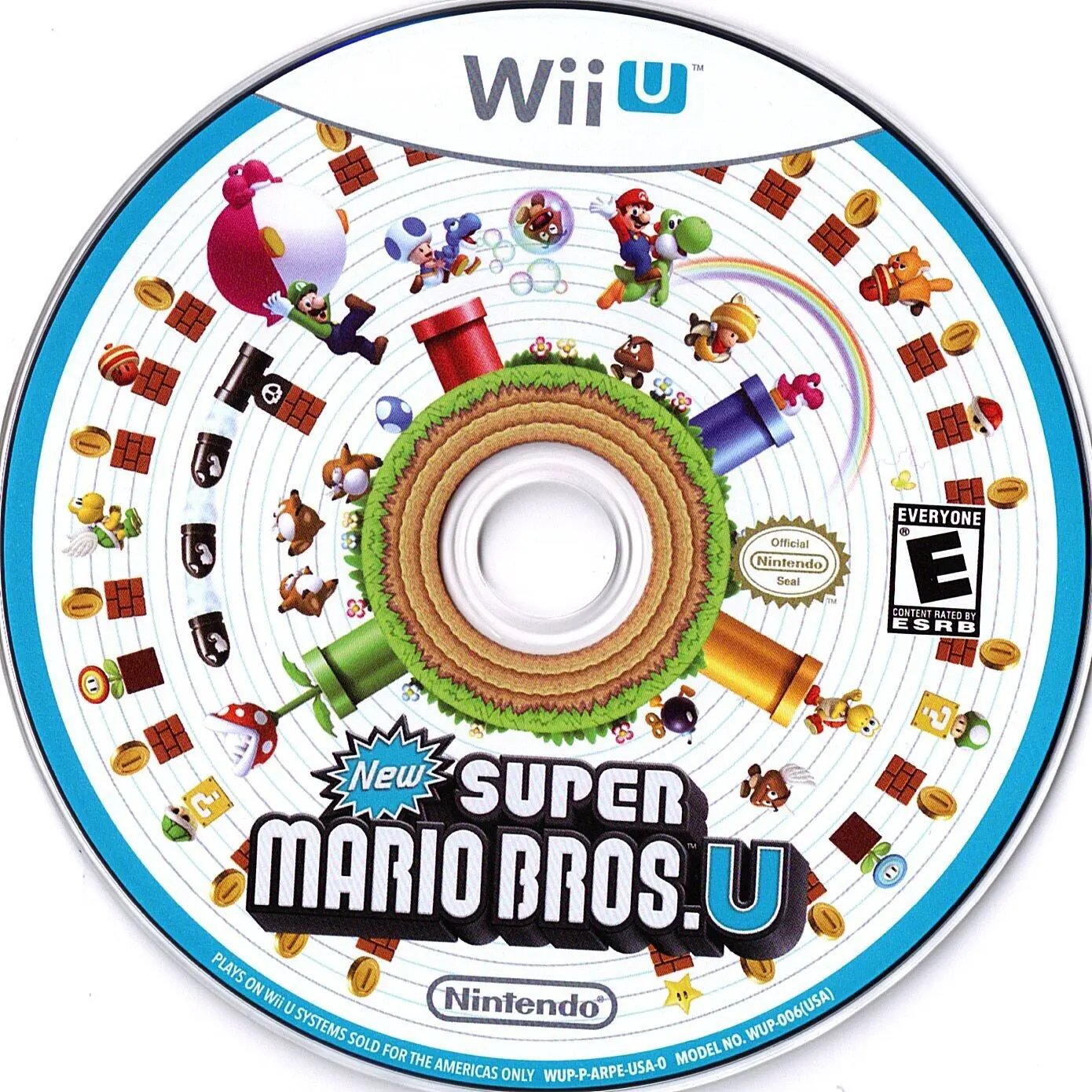 Game | Nintendo Wii U | New Super Mario Bros. U Physical Video Games Game Nintendo