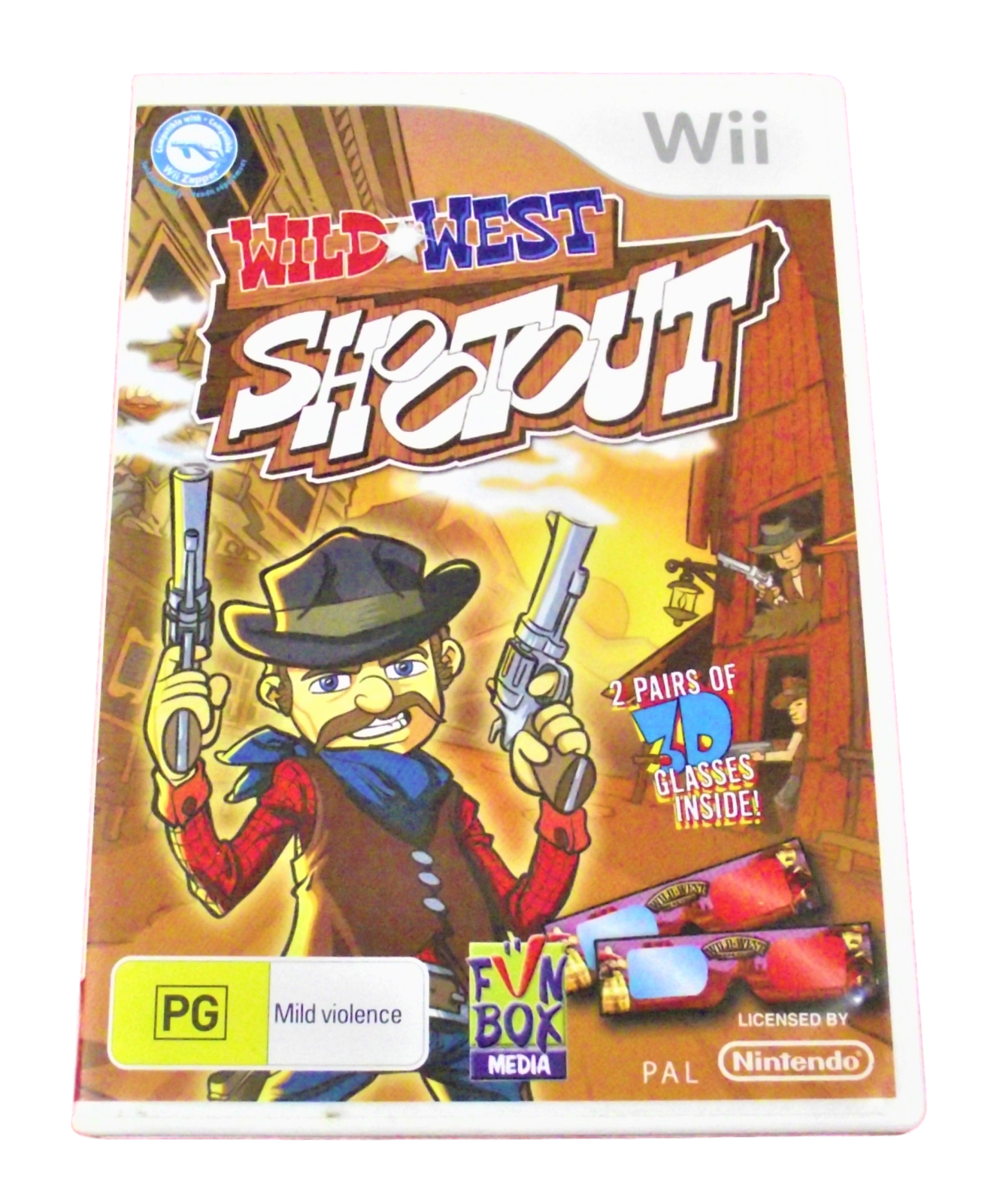 Game | Nintendo Wii | Wild West Shootout Physical Video Games Game Nintendo