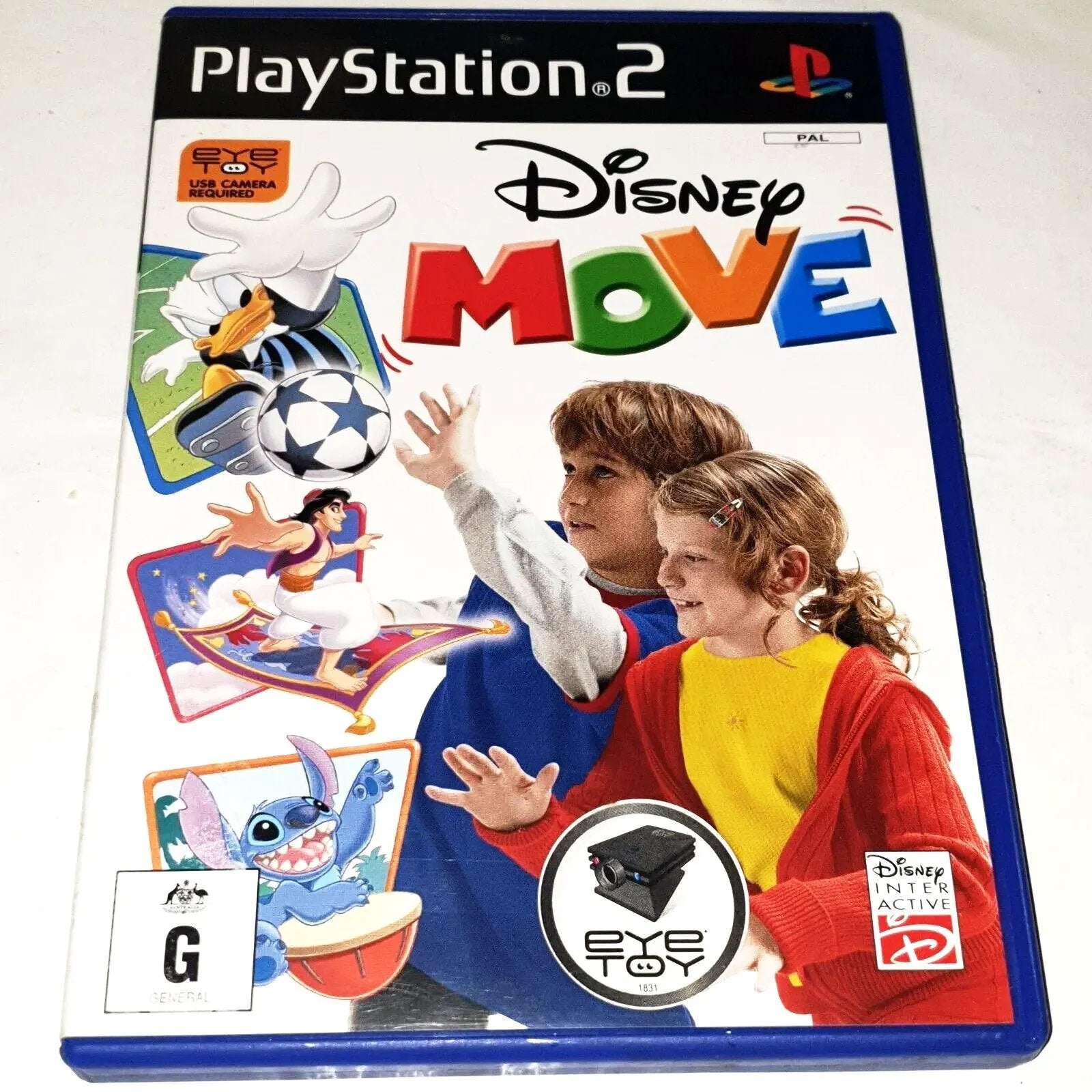 Game | Sony PlayStation PS2 | Disney Move Physical Video Games Game Sony