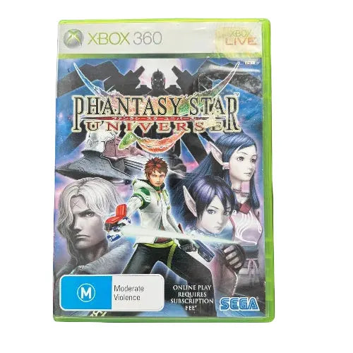 Game | Xbox 360 | Phantasy Star Universe Physical Video Games Game Microsoft