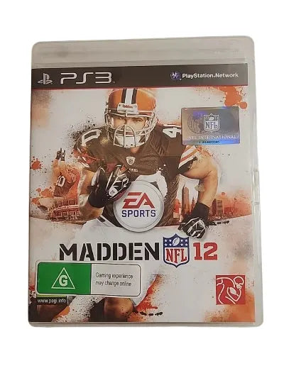 Game | Sony PlayStation PS3 | Madden NFL 12 Physical Video Games Game Sony