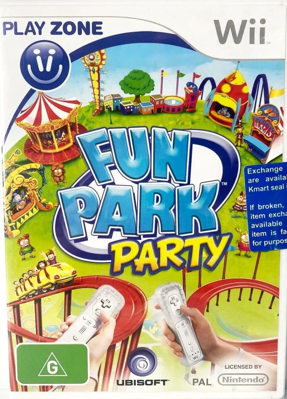 Game | Nintendo Wii | Fun Park Party Physical Video Games Game Nintendo
