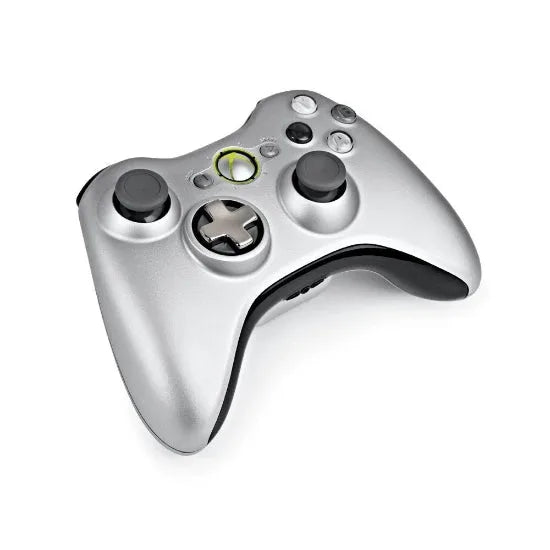 Controller | Xbox 360 | Genuine Silver Transforming DPad Home Game Console Accessories Controllers & Attachments RetroSales.com.au