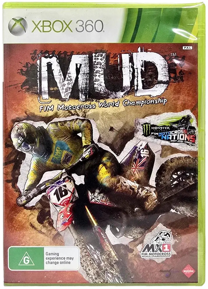 Game | Xbox 360 | MUD: FIM Motocross World Championship Physical Video Games Game Microsoft