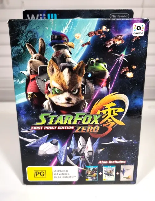 Game | Nintendo Wii U | Star Fox Zero First Print Edition Physical Video Games Game Nintendo