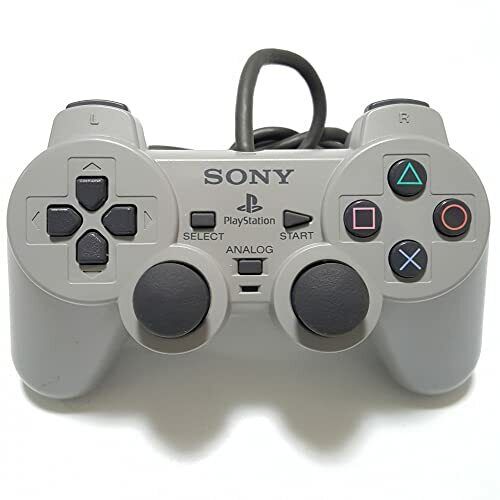 Controller | Sony PlayStation PS1 | Genuine Dual Shock 1 Grey