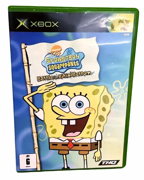 Game | Xbox | SpongeBob SquarePants: Battle For Bikini Bottom Physical Video Games Game Microsoft