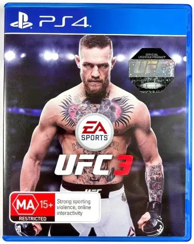 Game | Sony PlayStation PS4 | UFC 3 Physical Video Games Game Sony