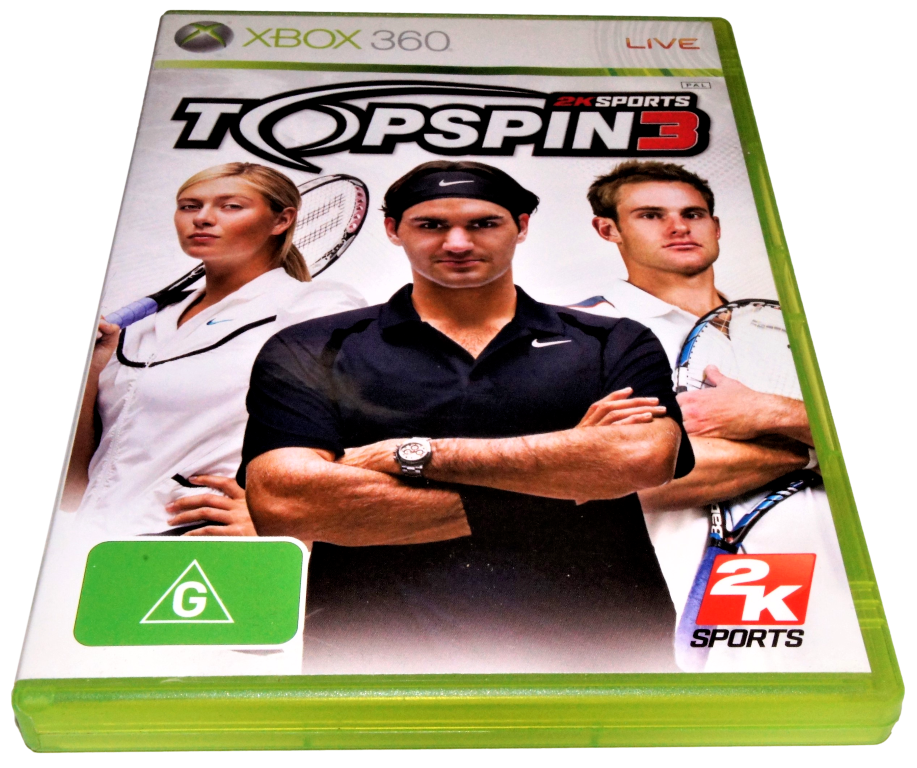 Game | Microsoft Xbox 360 | Top Spin 3