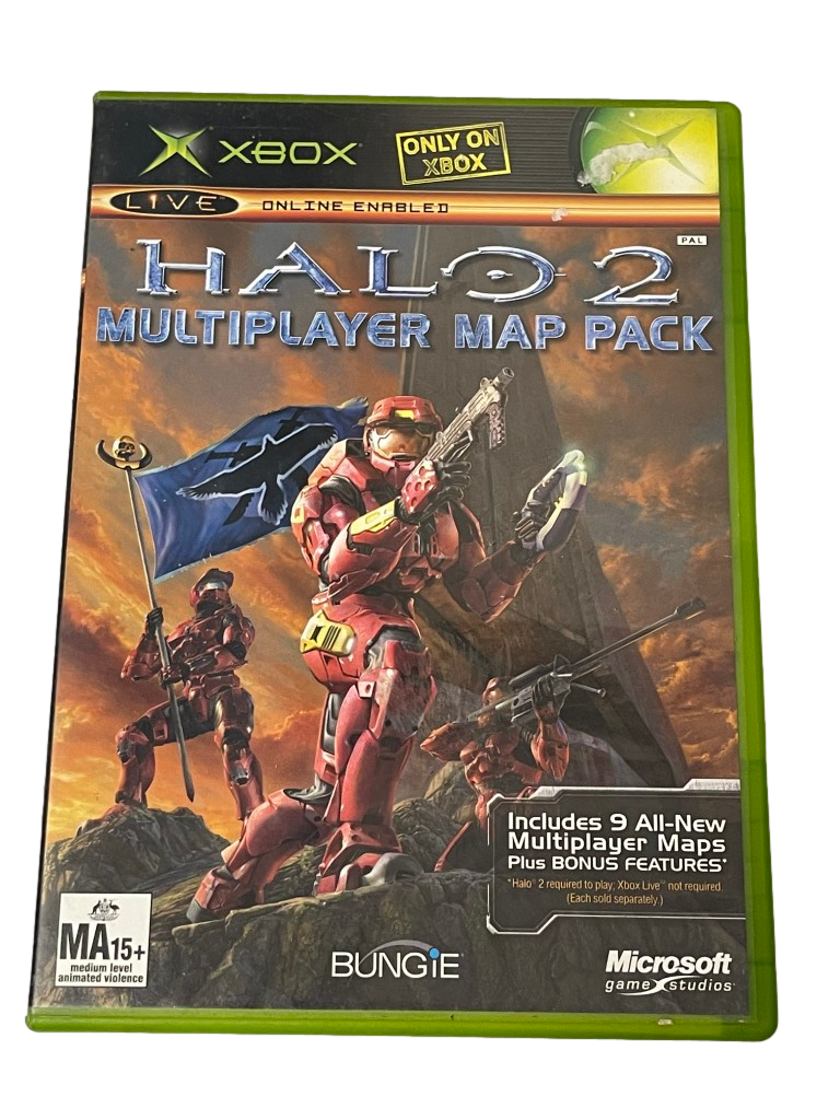Game | Xbox | Halo 2 Multiplayer Map Pack Physical Video Games Game Microsoft