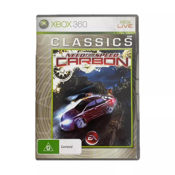 Game | Xbox 360 | Need For Speed: Carbon (Classics) Physical Video Games Game Microsoft