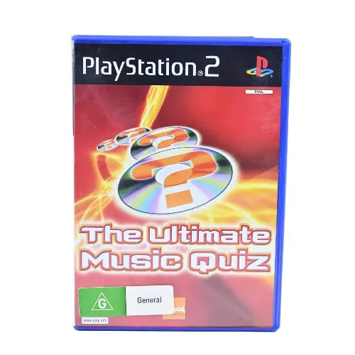 Game | Sony PS2 | The Ultimate Music Quiz Physical Video Games Game Sony