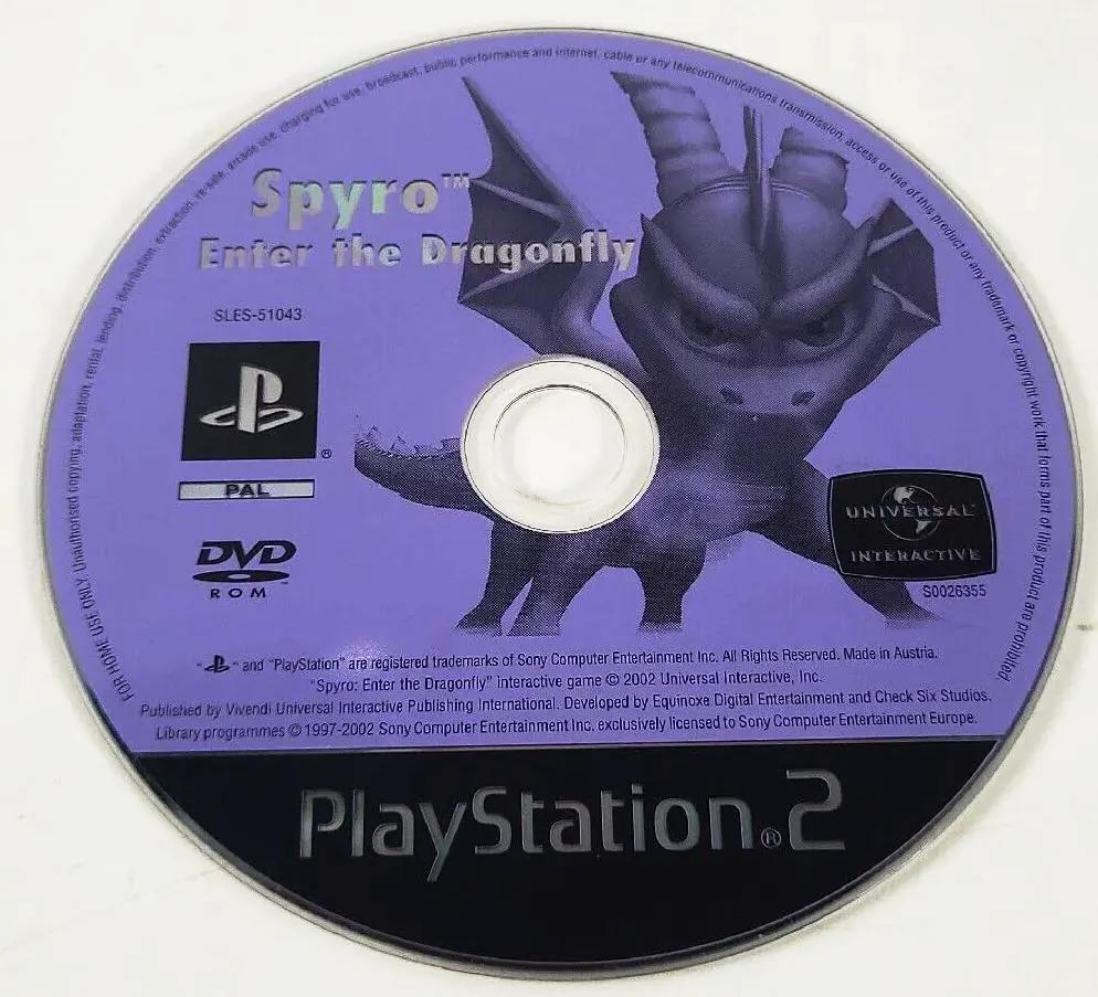 Game | Sony PlayStation PS2 | Spyro Enter The Dragonfly Physical Video Games Game Sony