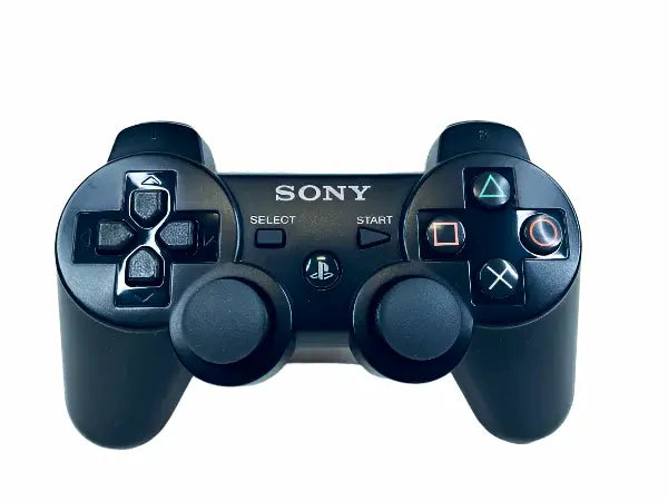 Controller | Sony PlayStation PS3 | Genuine Wireless Black Sixaxis Game Controllers Controllers & Attachments Sony
