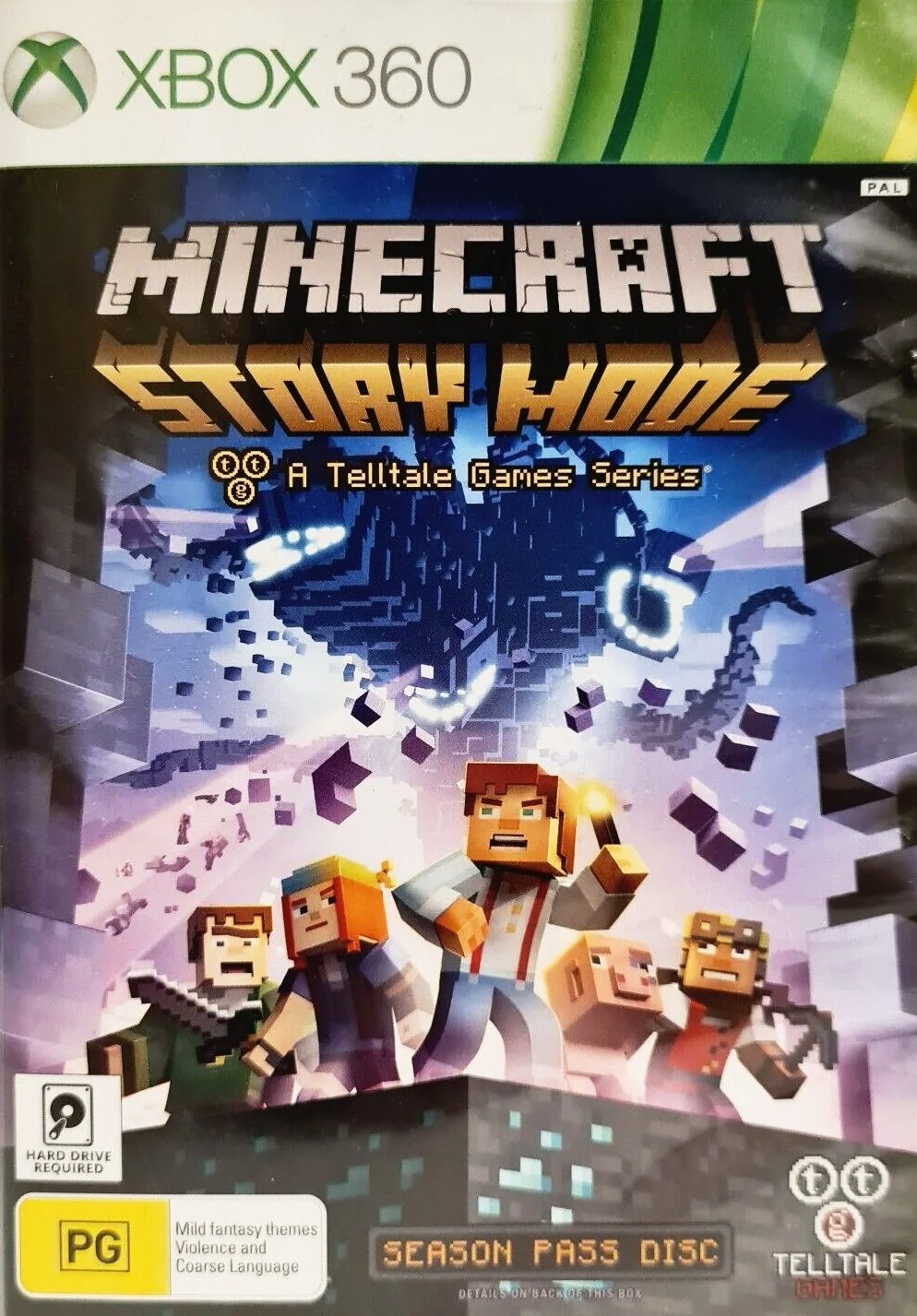 Game | Xbox 360 | Minecraft: Story Mode Complete Adventure