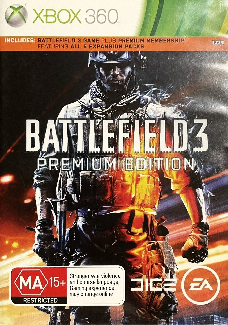Game | Xbox 360 | Battlefield 3 (Premium Edition)