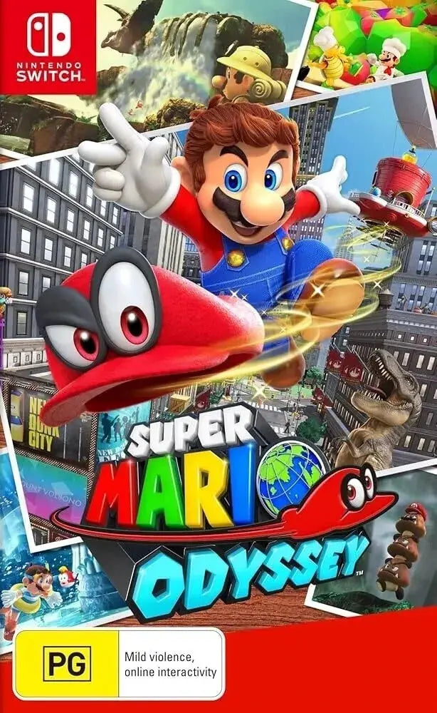 Game | Nintendo Switch | Super Mario Odyssey Physical Video Games Game Nintendo