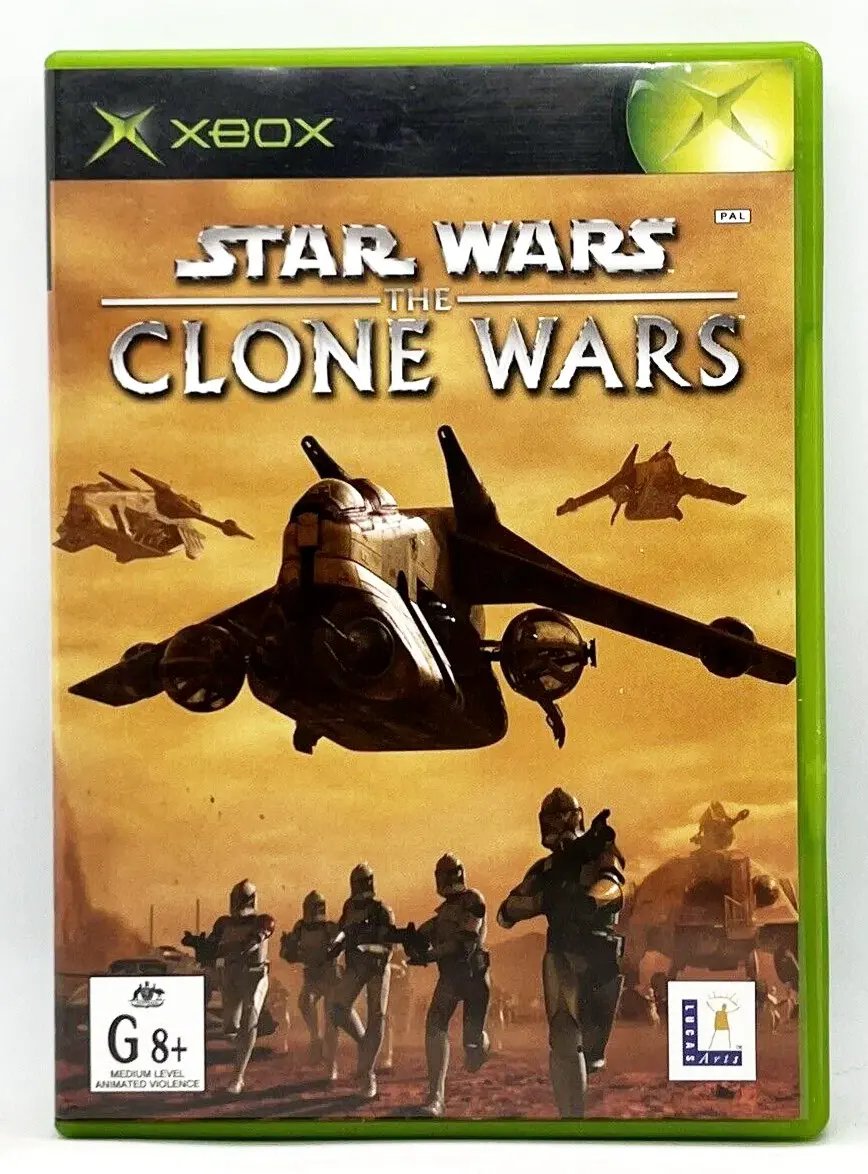 Game | Xbox | Star Wars Clone Wars Physical Video Games Game Microsoft