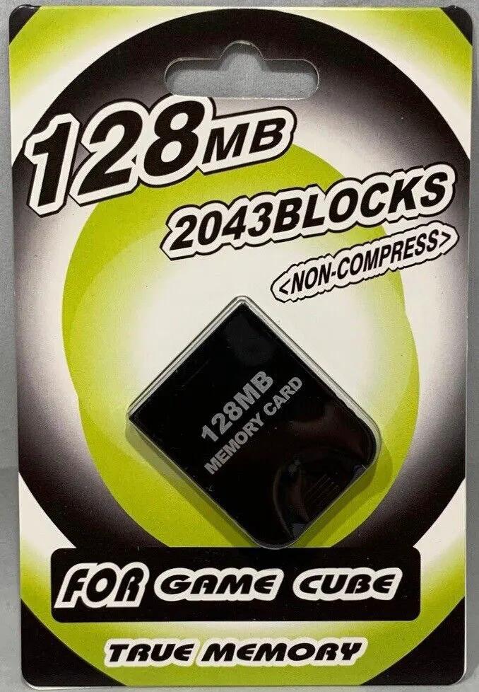 Accessory | GameCube | Aftermarket 128MB Memory Card Home Game Console Accessories Accessory True Memory