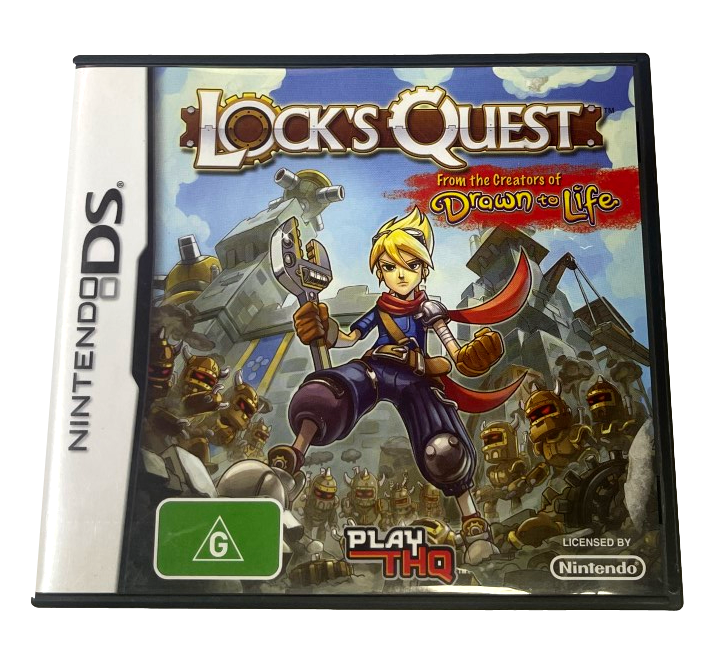 Game | Nintendo DS | Lock's Quest Physical Video Games Game Nintendo