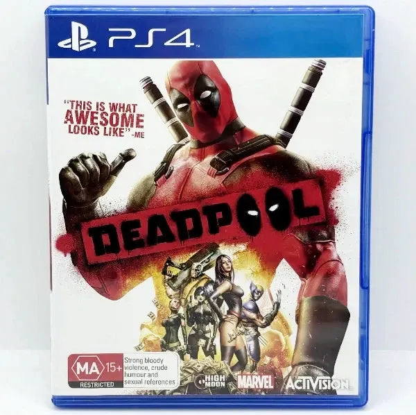 Game | Sony PlayStation PS4 | Deadpool Physical Video Games Game Sony