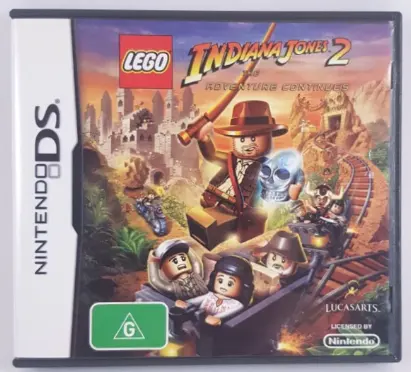 Game | Nintendo DS | LEGO Indiana Jones 2: The Adventure Continues Physical Video Games Game Nintendo