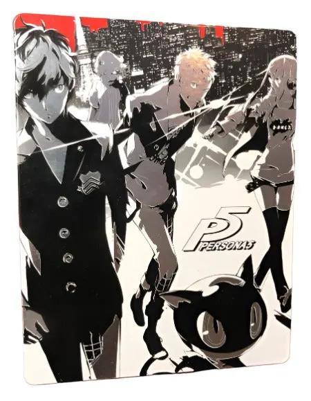 Game | Sony PlayStation PS4 | Persona 5 Steelbook Edition Physical Video Games Game Sony