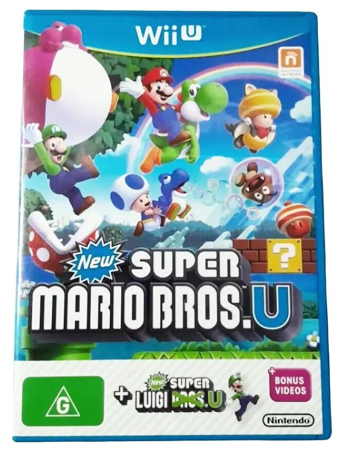 Game | Nintendo Wii U | New Super Mario Bros. U + New Super Luigi U Physical Video Games Game Nintendo