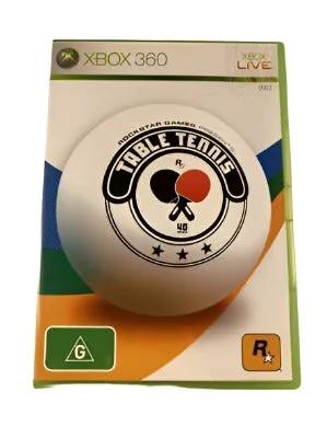 Game | Xbox 360 | Table Tennis Physical Video Games Game Microsoft