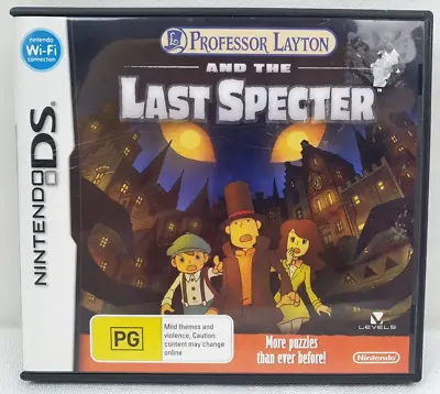 Game | Nintendo DS | Professor Layton And The Last Specter Physical Video Games Game Nintendo