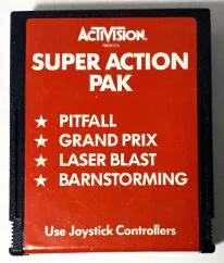 Game | Atari 2600 | Super Action Pak Physical Video Games Game Atari