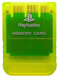 Accessory | Sony PlayStation | PS1 Memory Card Home Game Console Accessories Accessory Sony