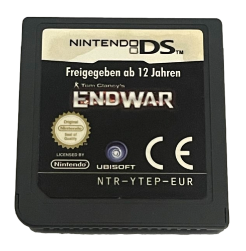 Game | Nintendo DS | Tom Clancy's Endwar Physical Video Games Game Nintendo