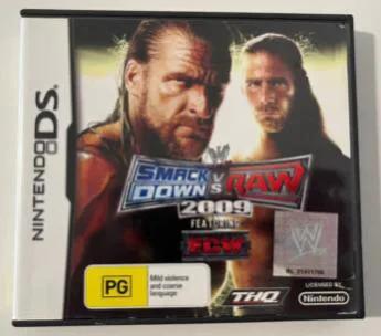 Game | Nintendo DS | WWE Smackdown Vs. Raw 2009 Physical Video Games Game Nintendo
