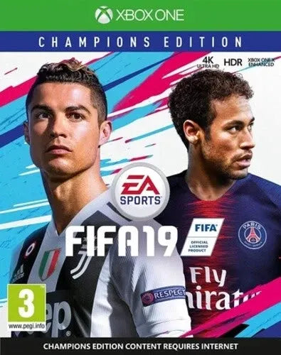 Game | Xbox One | FIFA 19 (Champions Edition) Physical Video Games Game Microsoft
