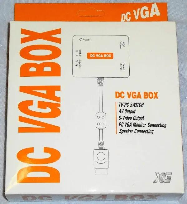 Accessory | Sega Dreamcast | VGA Box Aftermarket Home Game Console Accessories Accessory Sega