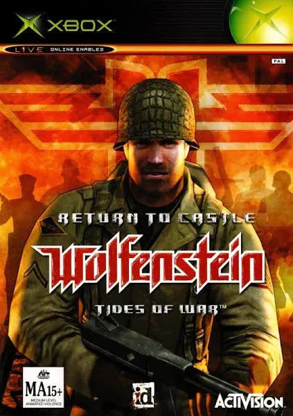 Game | Xbox | Return To Castle Wolfenstein: Tides Of War Physical Video Games Game Microsoft