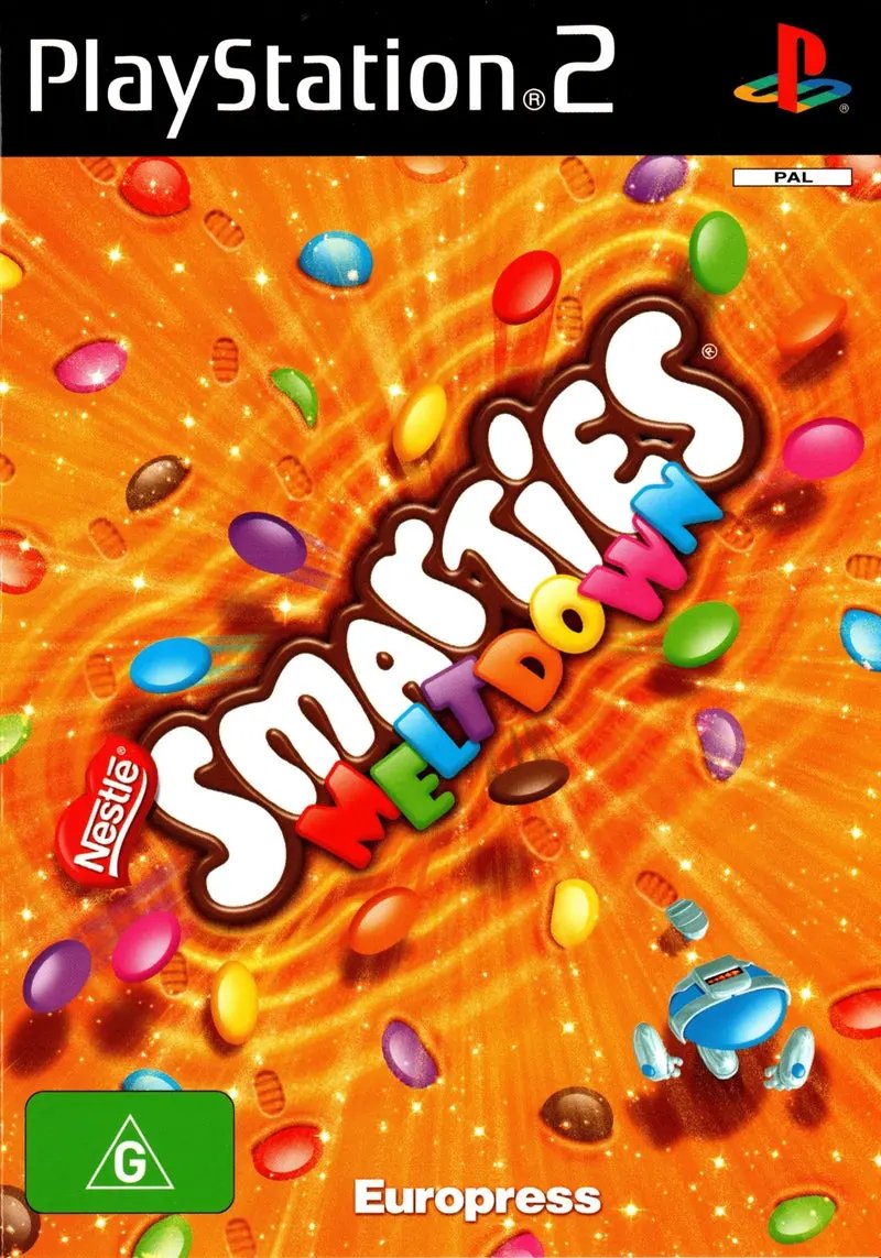 Game | Sony PlayStation PS2 | Smarties Meltdown Physical Video Games Game Sony
