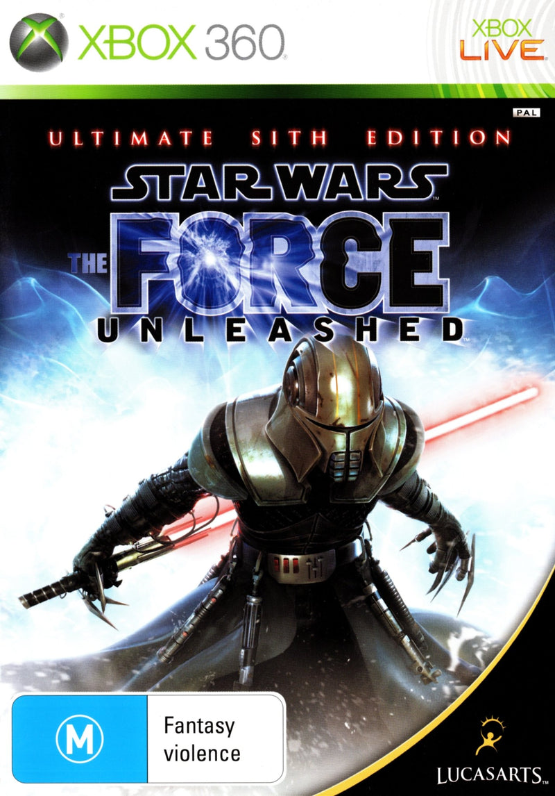 Game | Xbox 360 | Star Wars: The Force Unleashed (Ultimate Sith Edition)