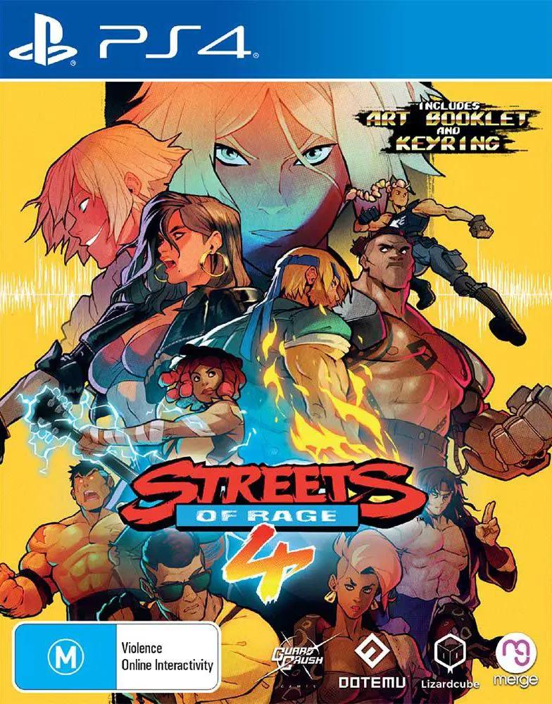 Game | Sony PlayStation PS4 | Streets Of Rage 4 Physical Video Games Game Sony